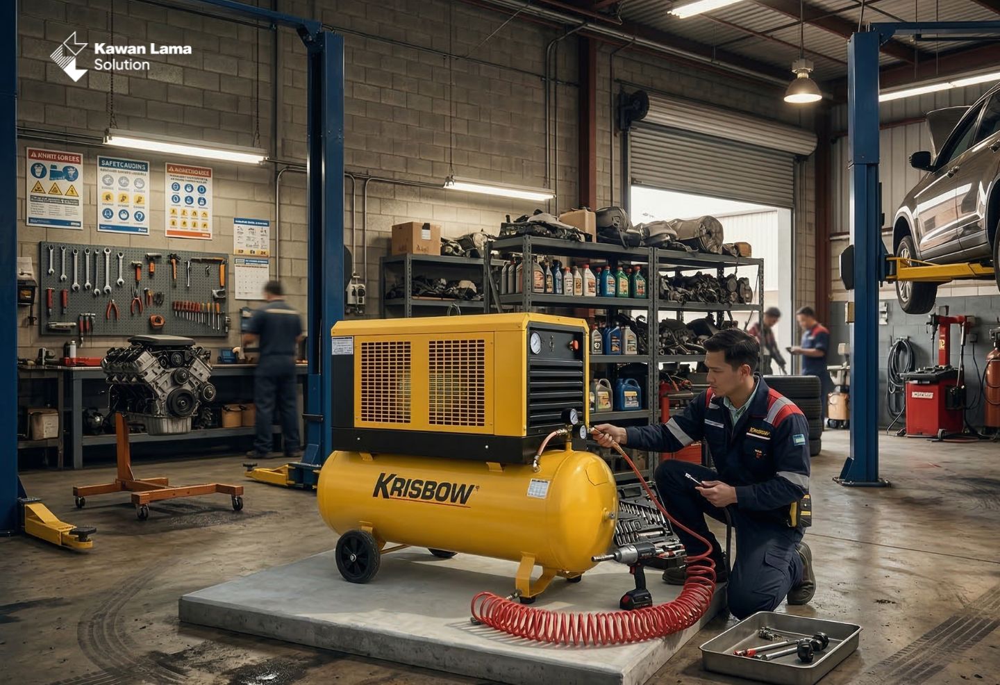 Apa Itu Air Compressor? Pengertian, Fungsi, dan Jenis-Jenisnya